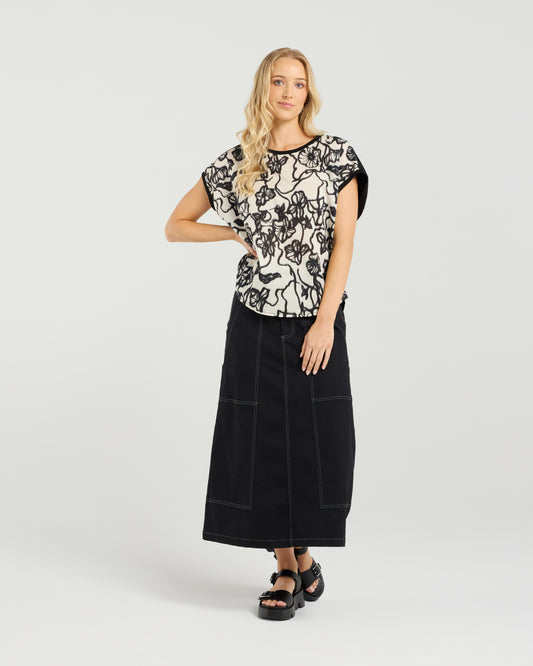Et Alia Tatum Top - Street Blossoms