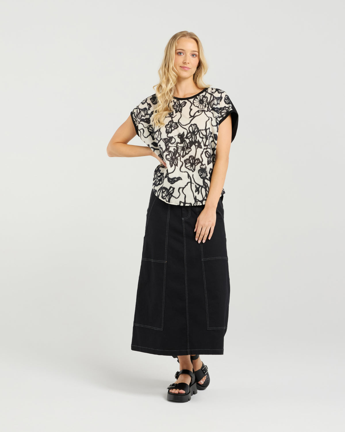 Et Alia Tatum Top - Street Blossoms