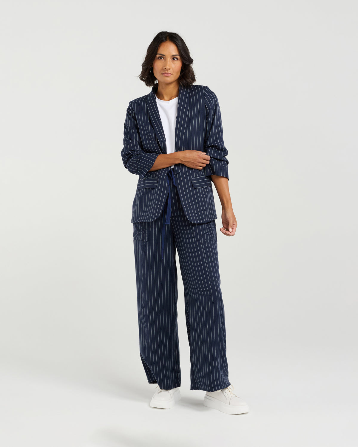 Et Alia Kennedy Blazer - Midnight Stripe