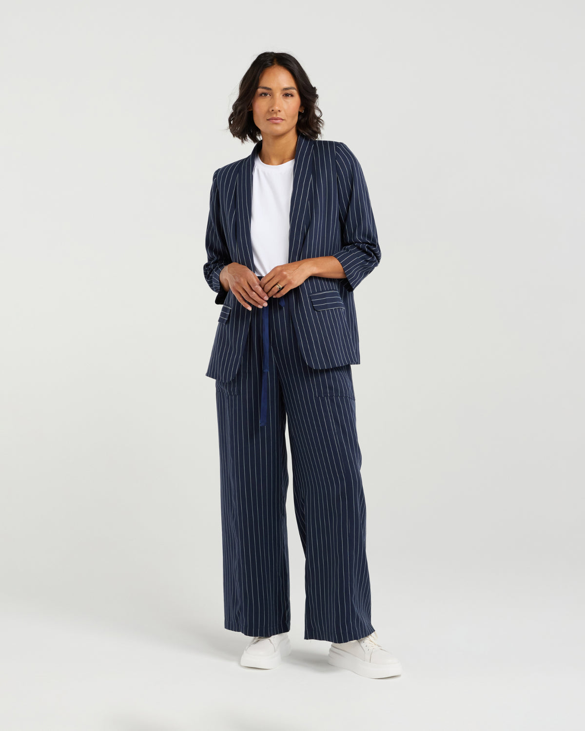Et Alia Kennedy Blazer - Midnight Stripe