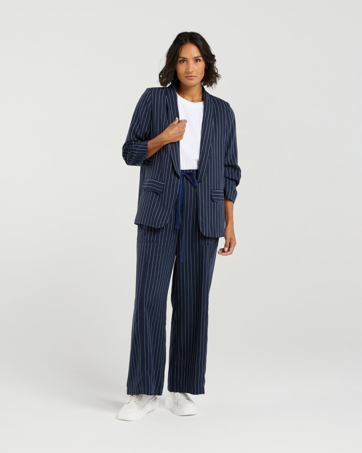 Et Alia Kennedy Blazer - Midnight Stripe