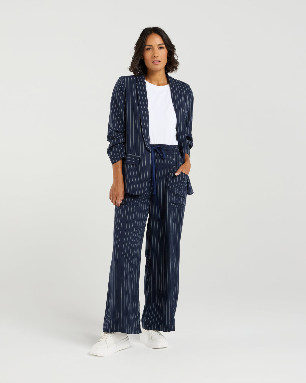 Et Alia Kennedy Blazer - Midnight Stripe