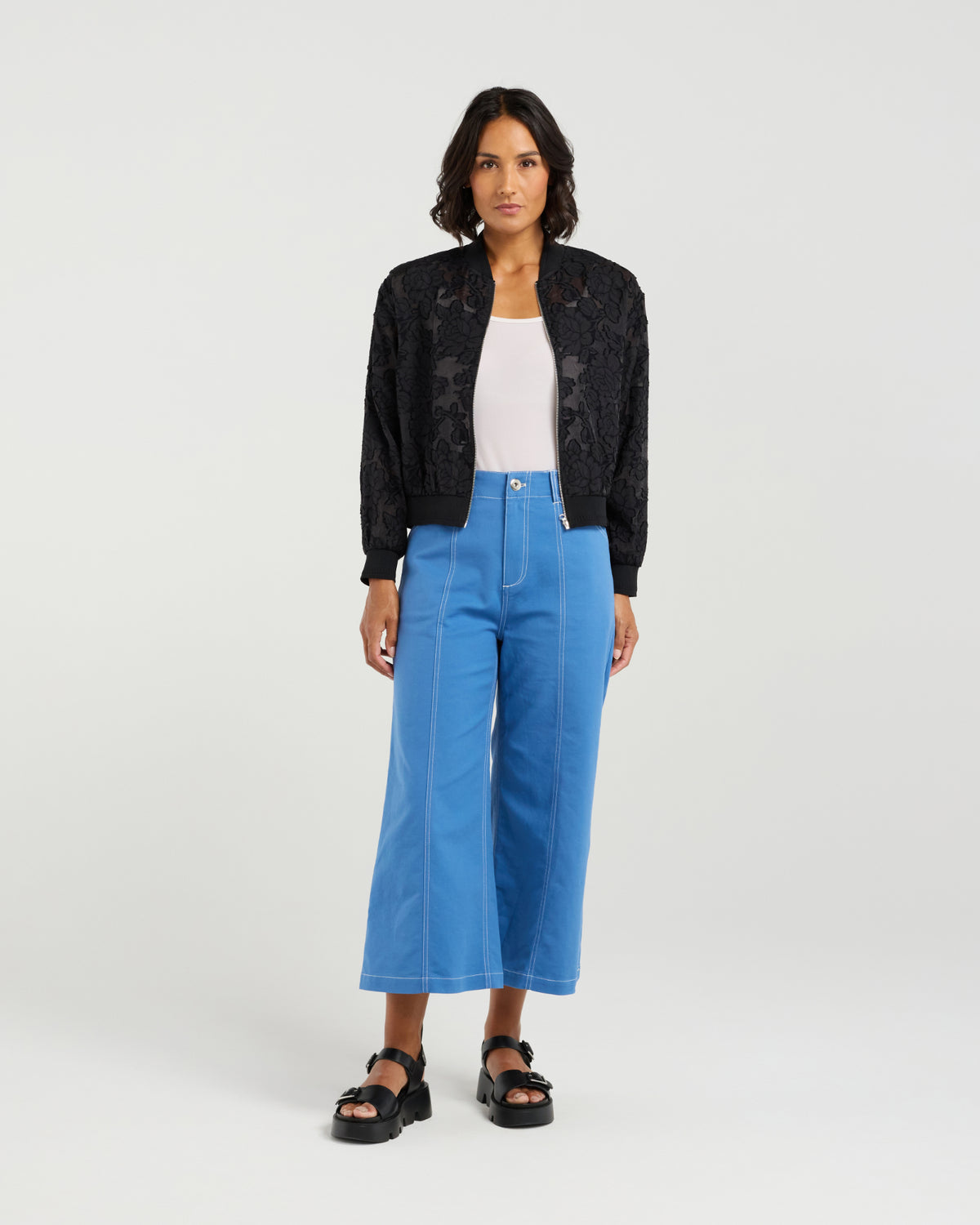 Et Alia Bomber - Shadowed Florals