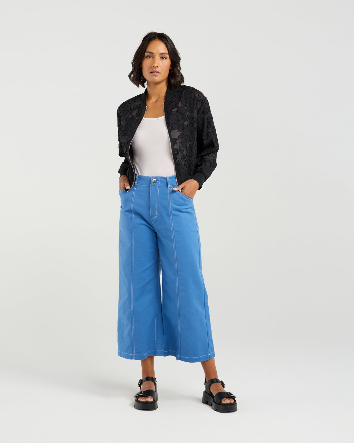 Et Alia Bomber - Shadowed Florals