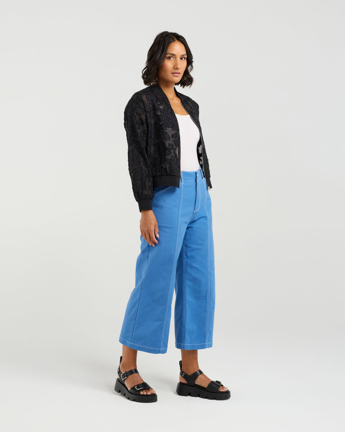 Et Alia Bomber - Shadowed Florals