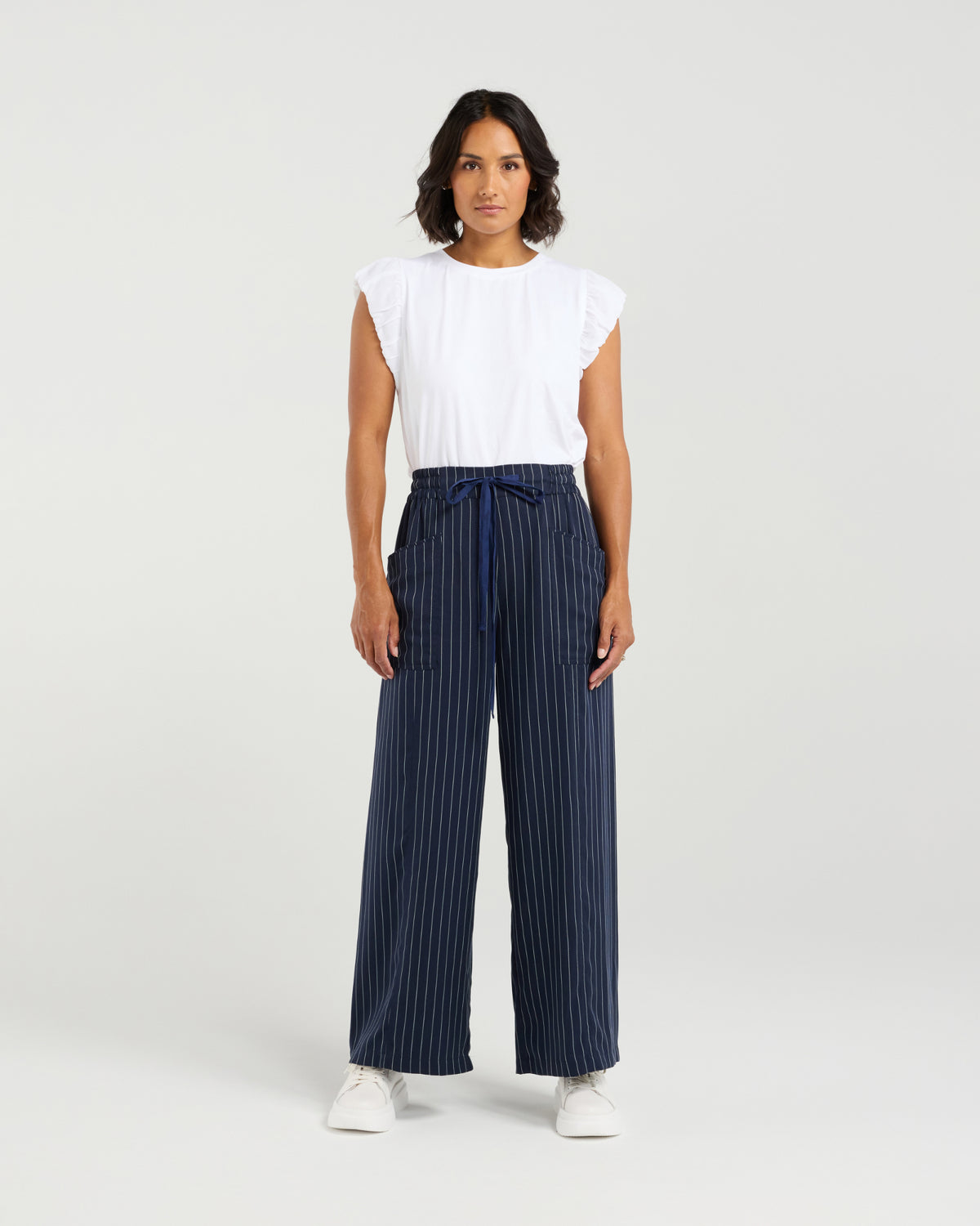 Et Alia Chloe Pant - Midnight Stripes