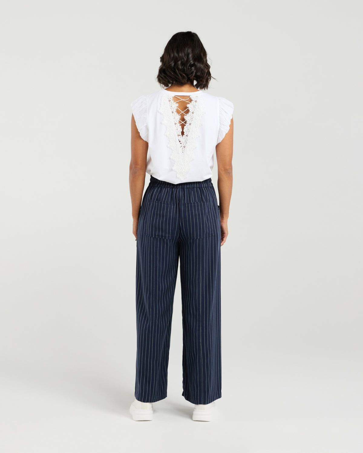 Et Alia Chloe Pant - Midnight Stripes