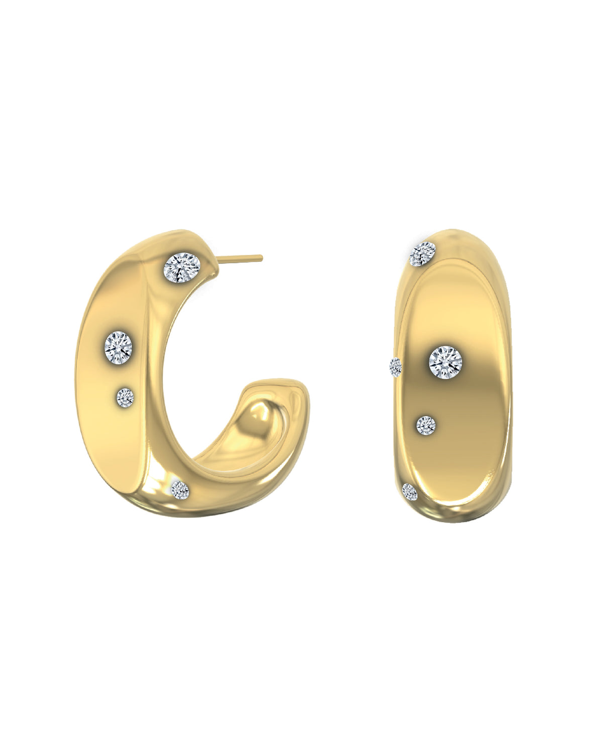 Edblad Selena Hoops - Large