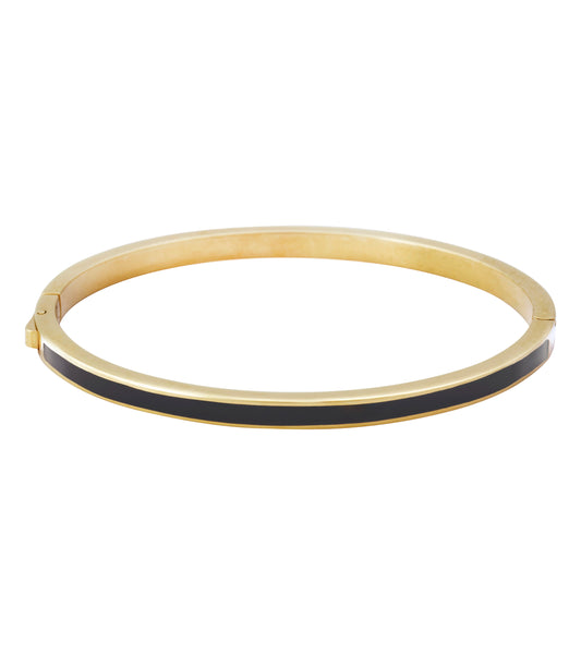 Edblad Fave Bangle - Black/Gold