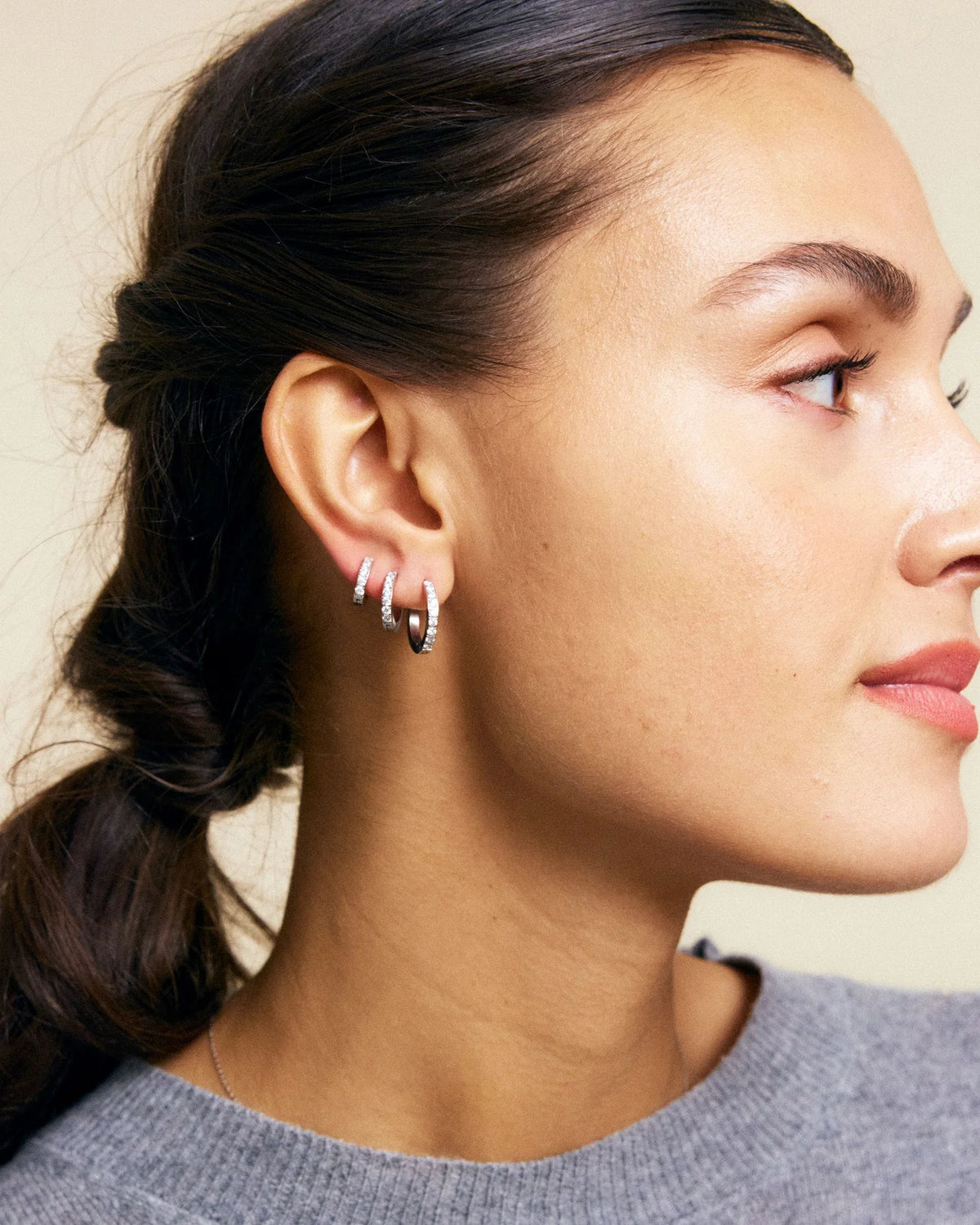 Edblad Small Glow Hoops