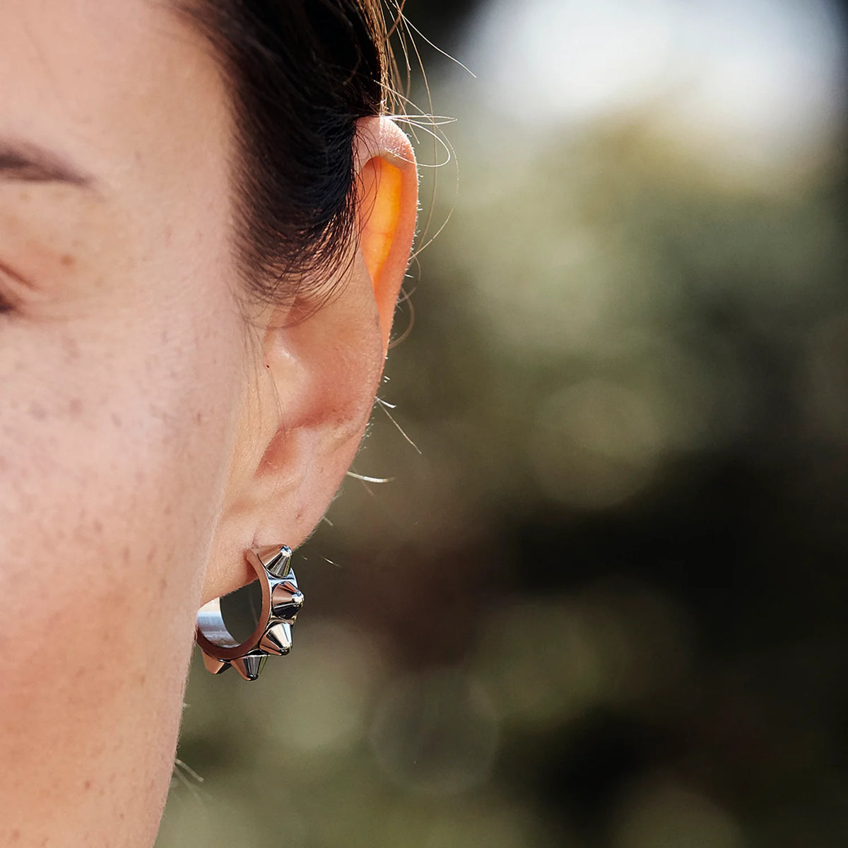 Edblad Peak Creole Earrings