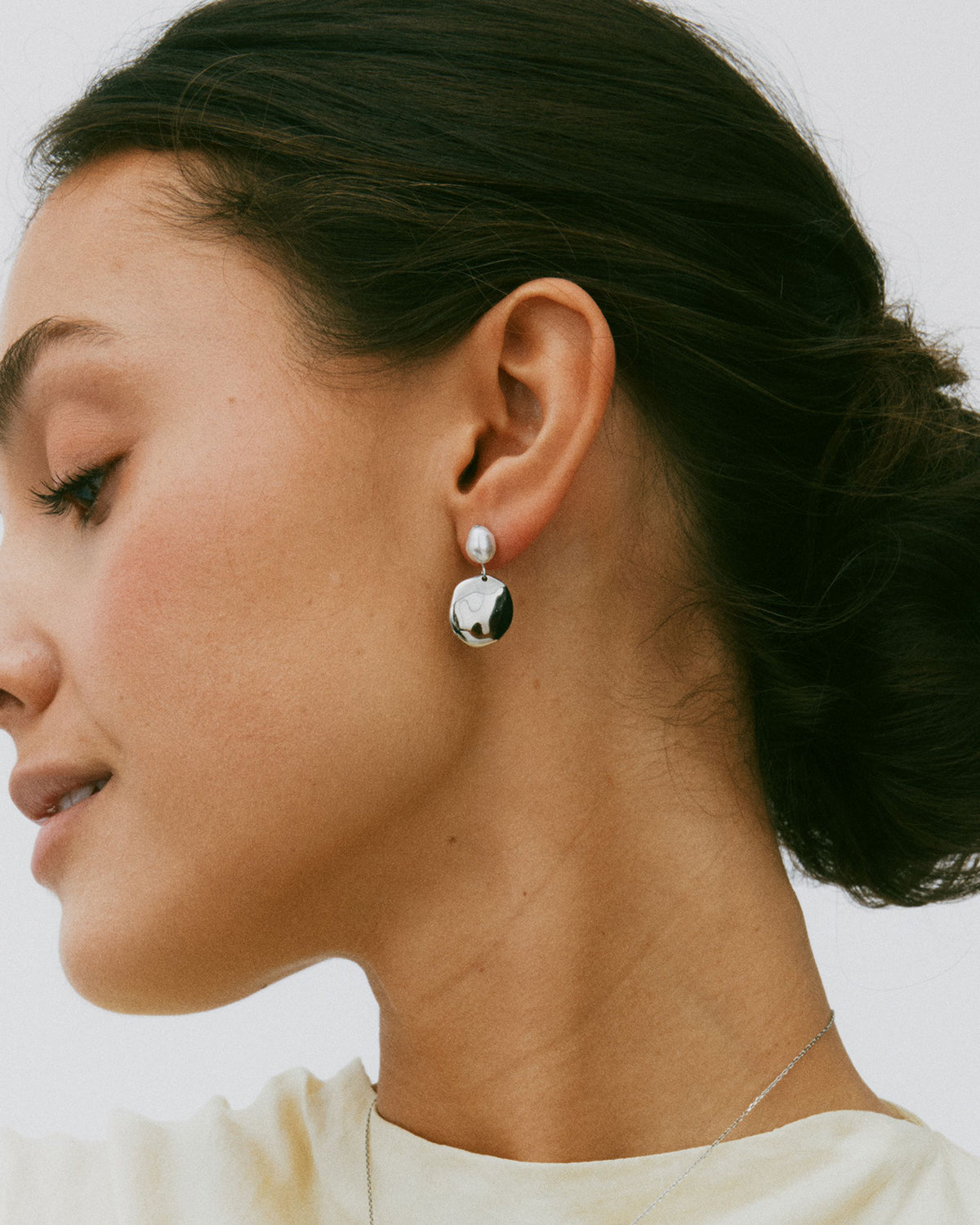 Edblad Pearl Signet Earrings