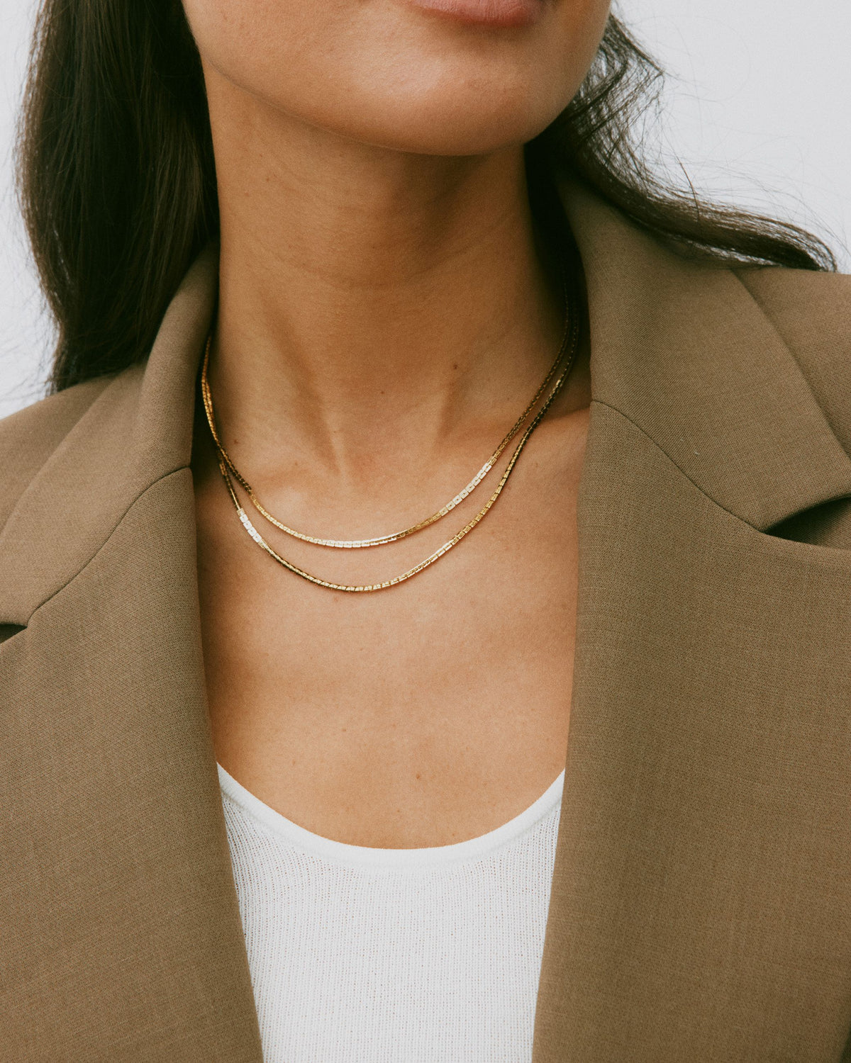 Edblad Square Link Necklace