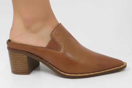 Django & Juliette Foyal Mule - Cognac Polish