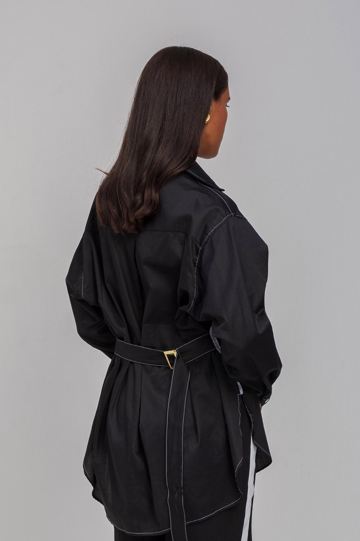 Blak Find My Luck Shirt - Black/White