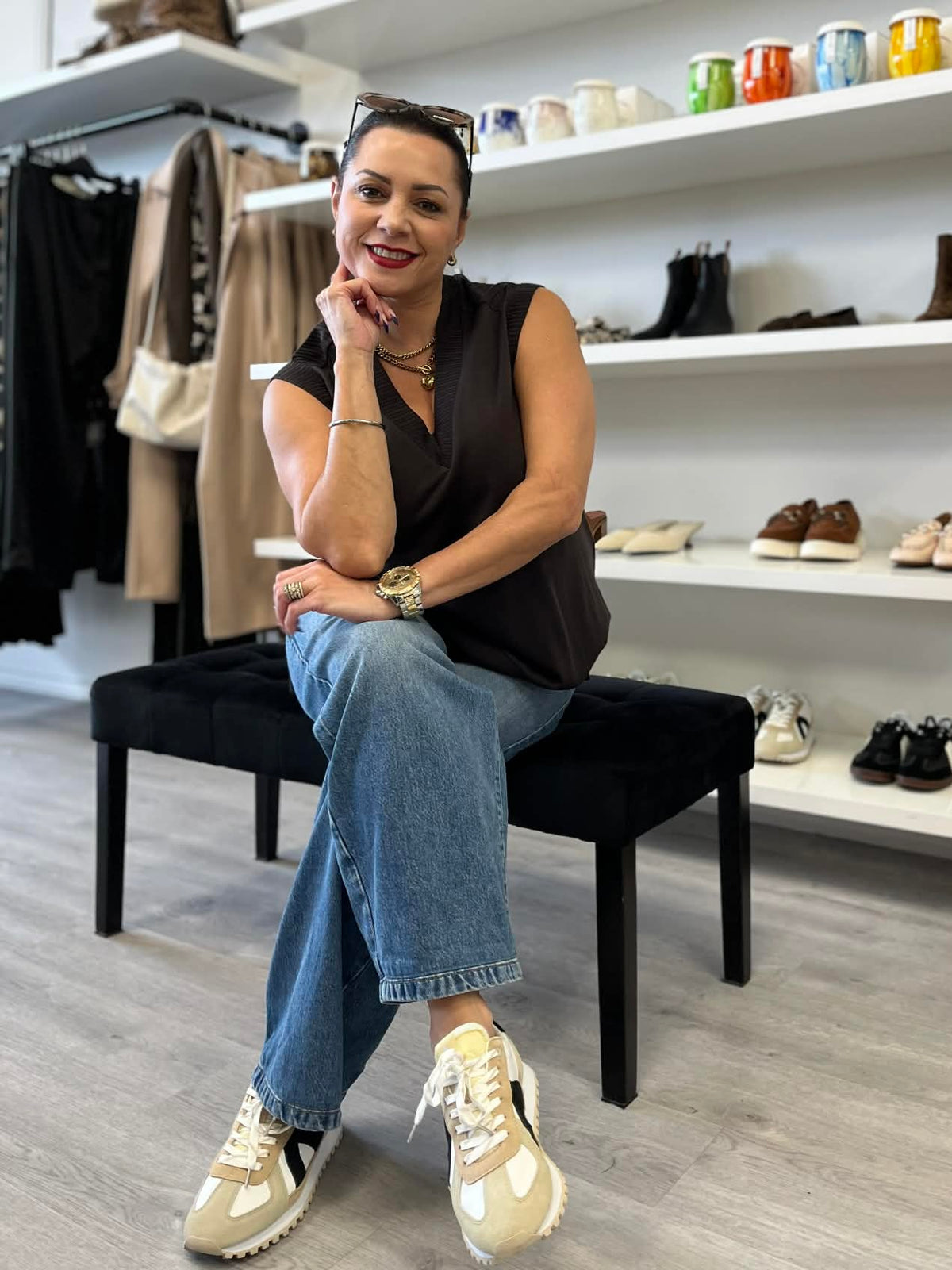 Neris Ivy Vest - Bitter Sweet