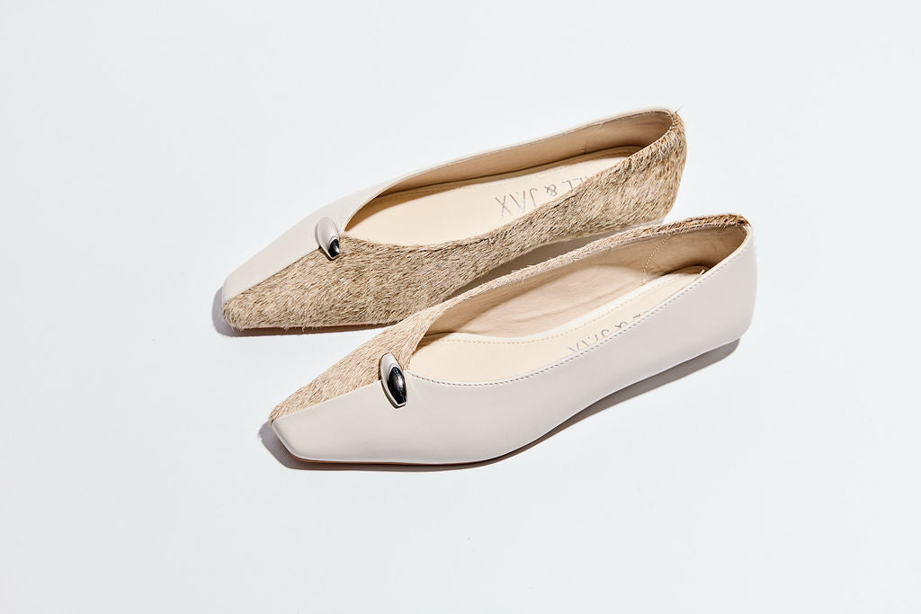 Hael &amp; Jax Gigi Shoe - Bone