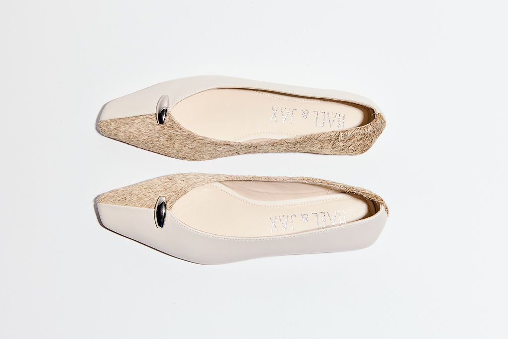 Hael &amp; Jax Gigi Shoe - Bone
