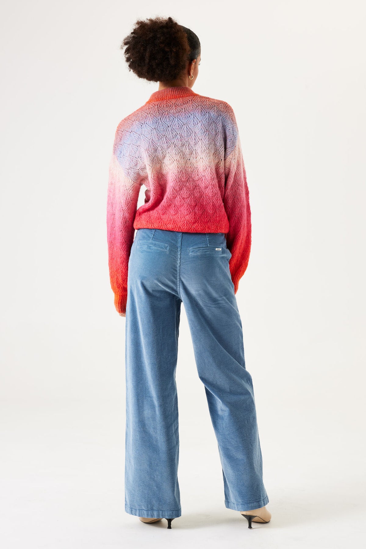 Garcia Knitted Pullover - Flame Scarlet