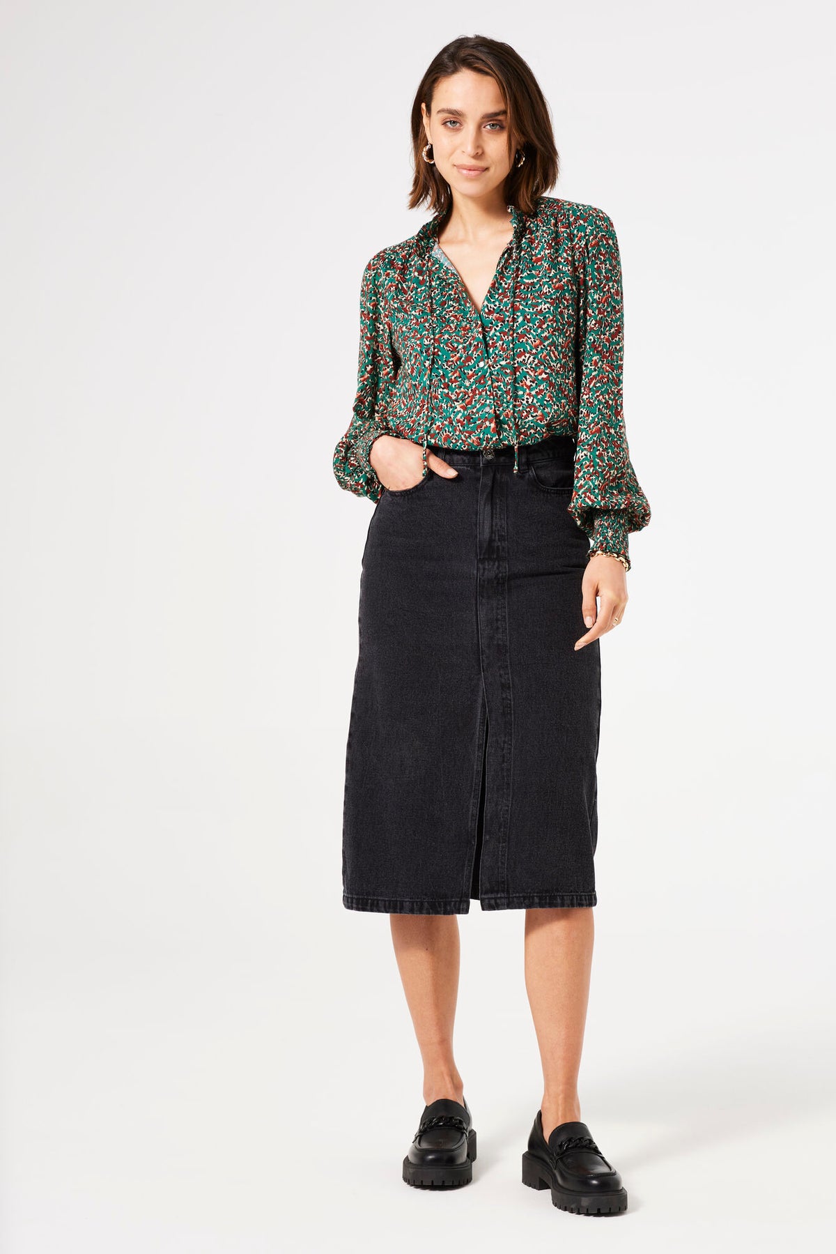 Garcia Long Sleeved Shirt - Ivy Forest