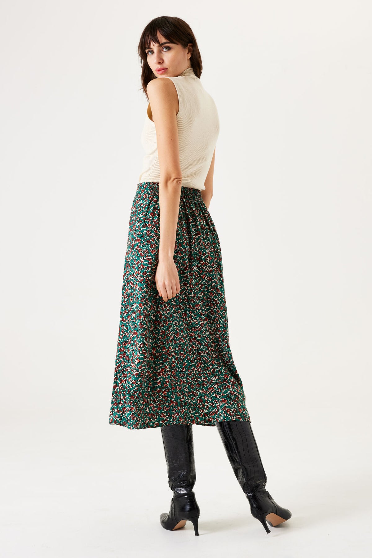 Garcia Midi Skirt - Ivy Forest