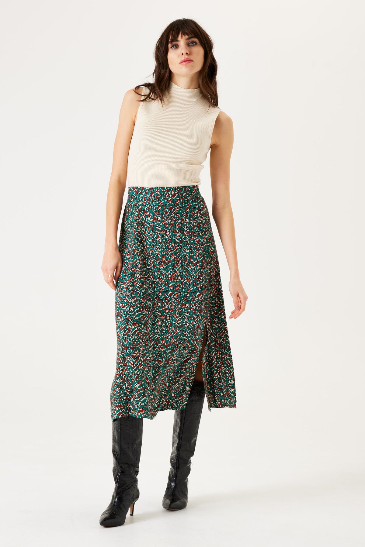 Garcia Midi Skirt - Ivy Forest