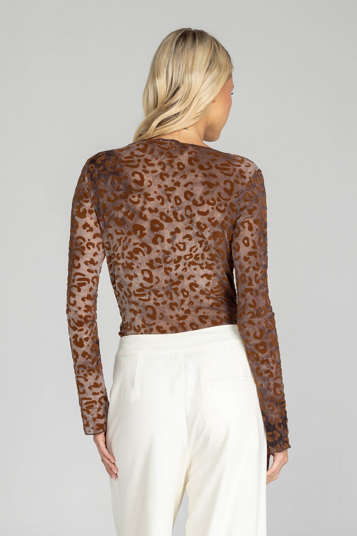 Blak Gigi Top - Brown Leopard