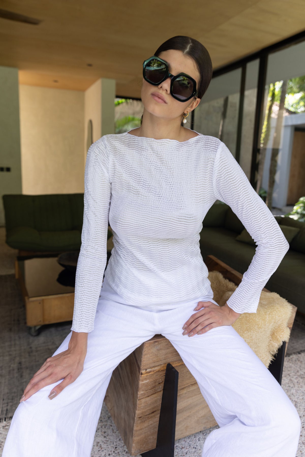 Blak Gigi Top - White