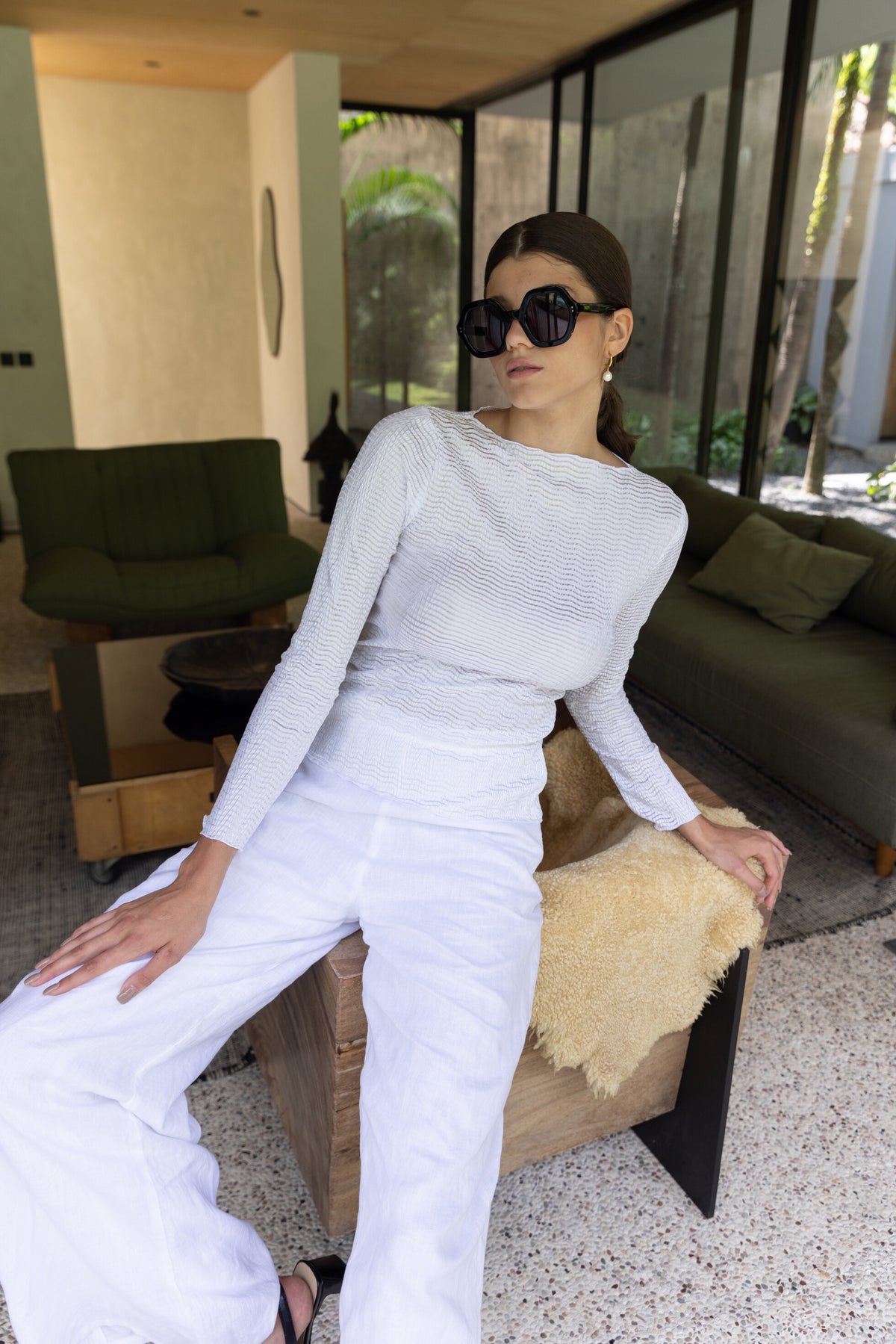 Blak Gigi Top - White