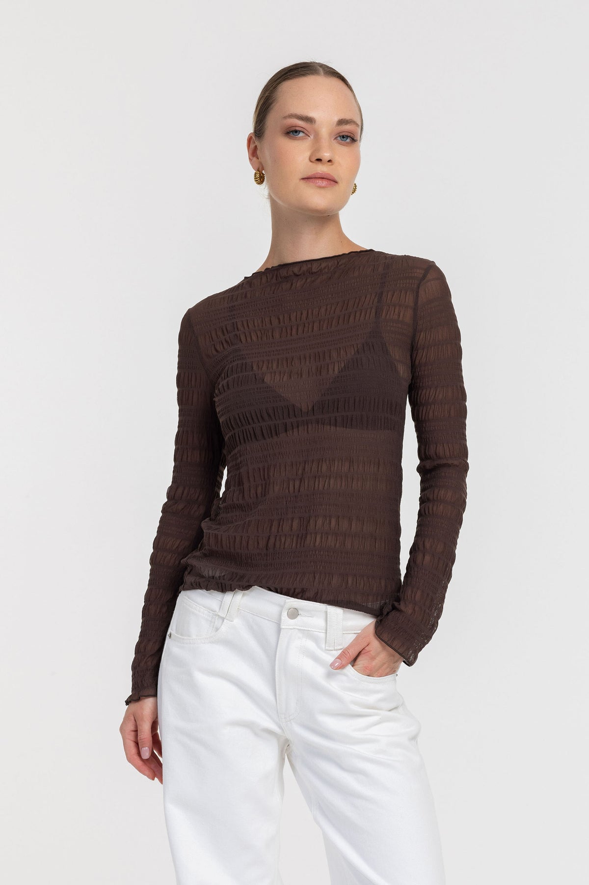 Blak Gigi Top - Chocolate