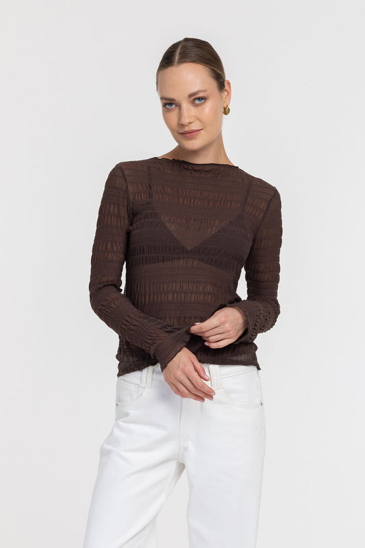 Blak Gigi Top - Chocolate