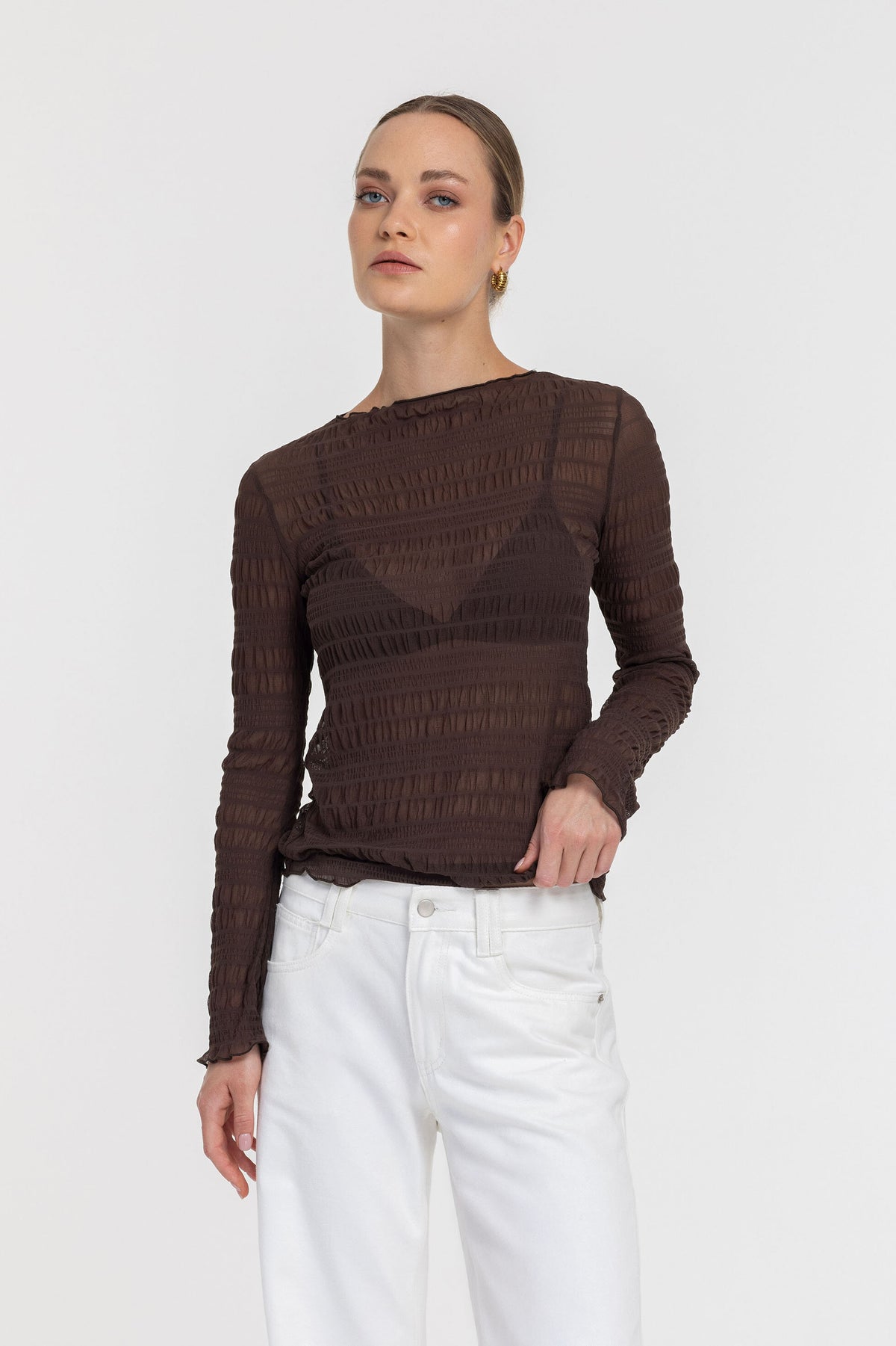 Blak Gigi Top - Chocolate