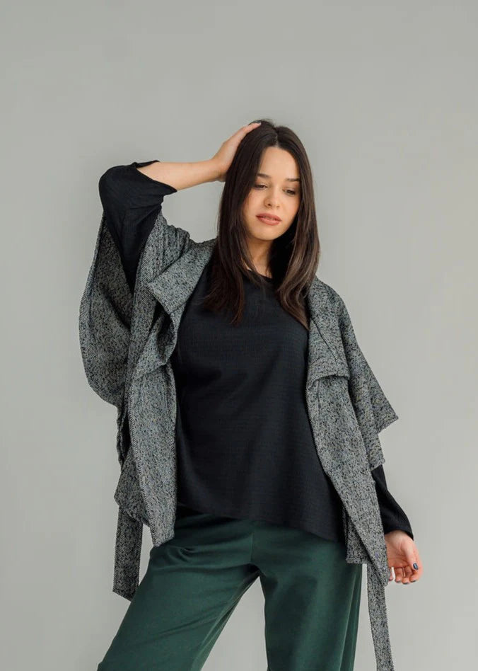 Nes Go-To Cape - Herringbone