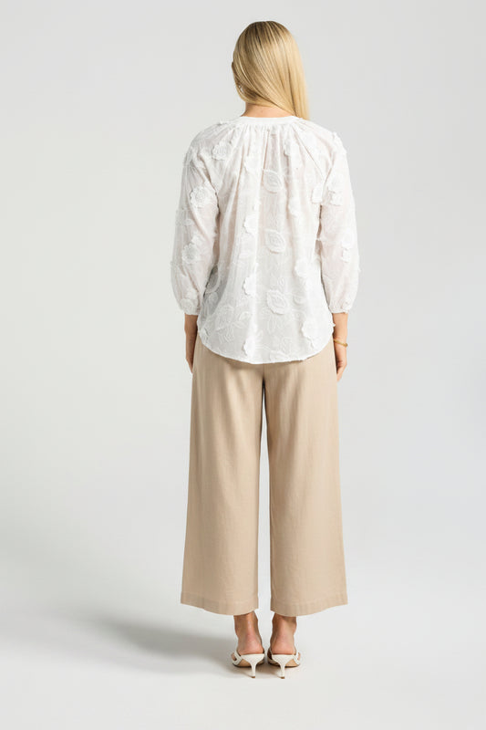Blackstone Renata Blouse - White