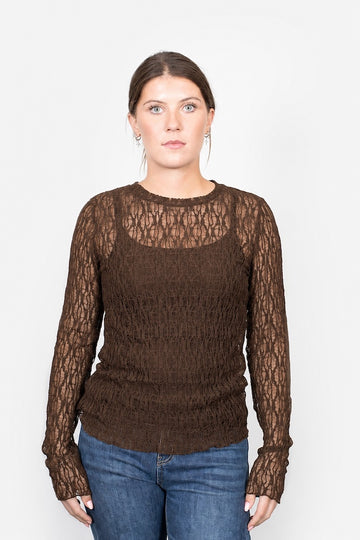 Antler Splice Layering Top - Cocoa