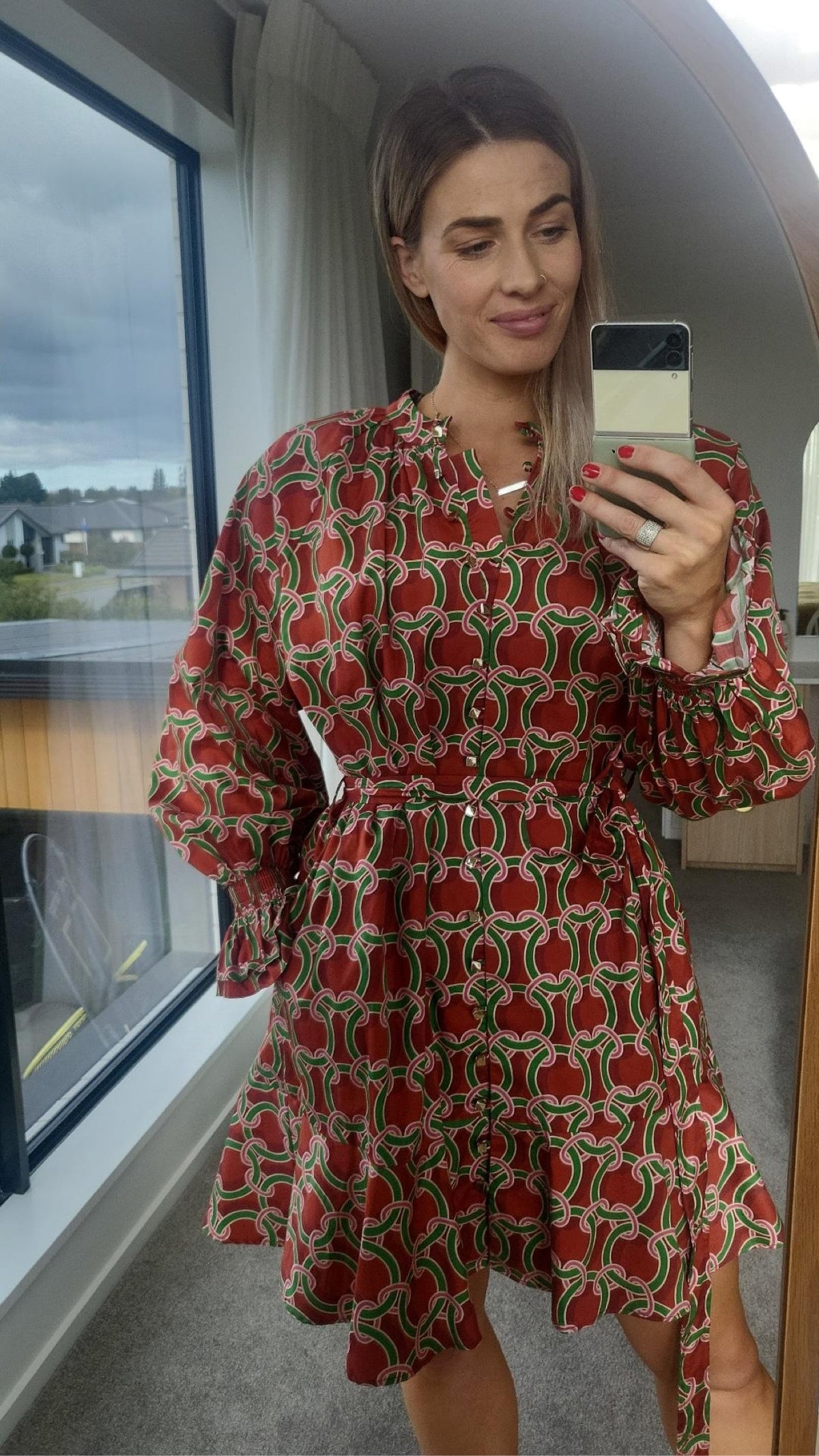 Coop It&#39;s The Thought That Flounce Dress -