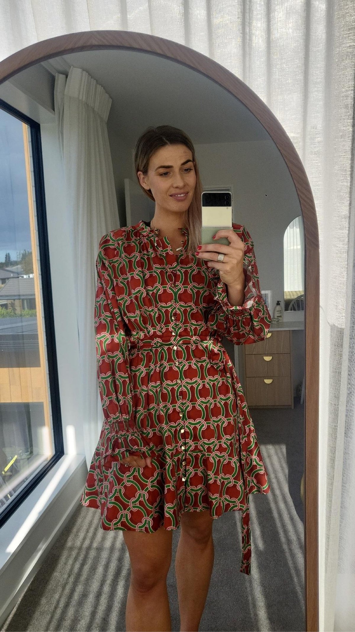 Coop It&#39;s The Thought That Flounce Dress -