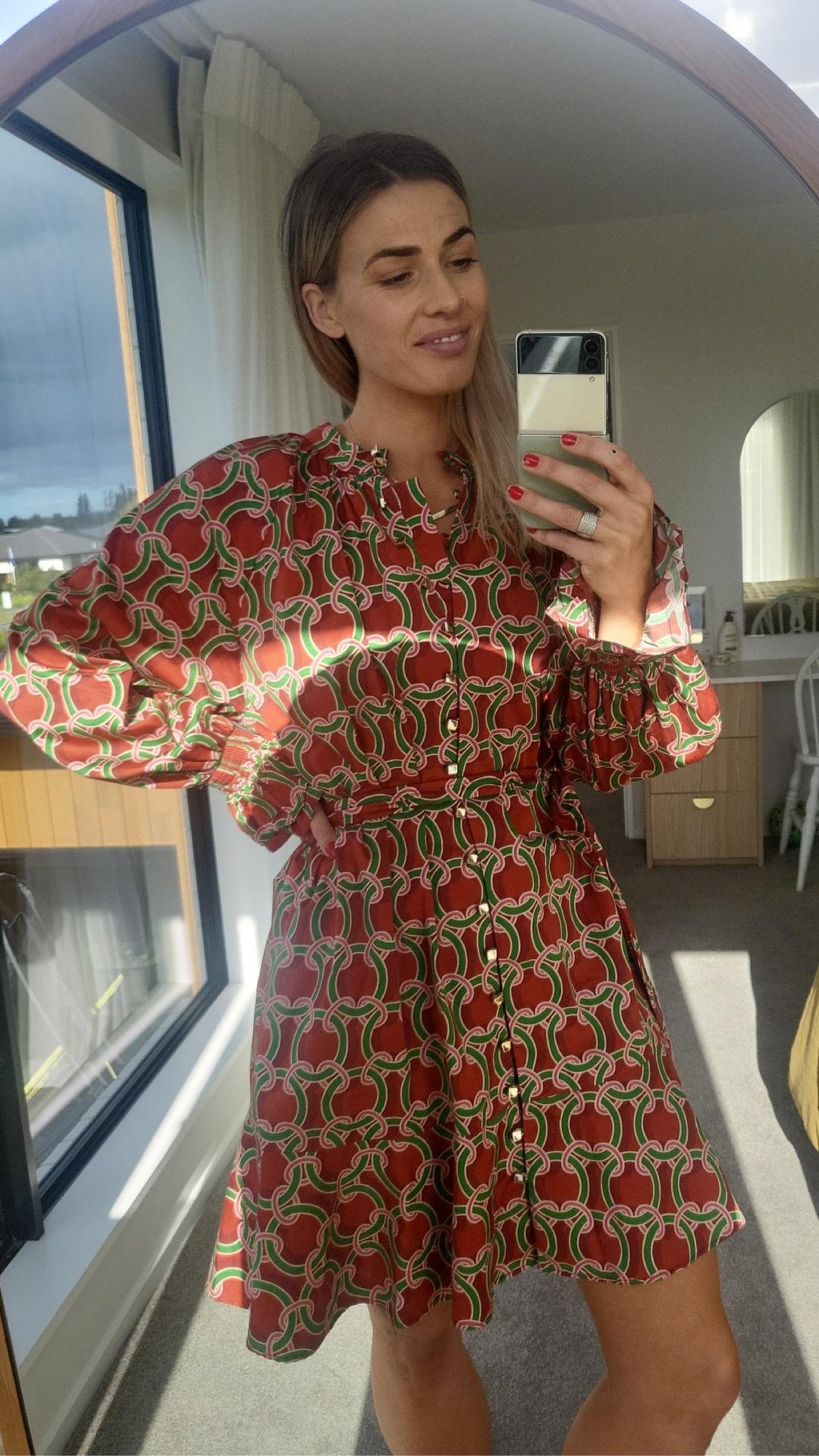 Coop It&#39;s The Thought That Flounce Dress -