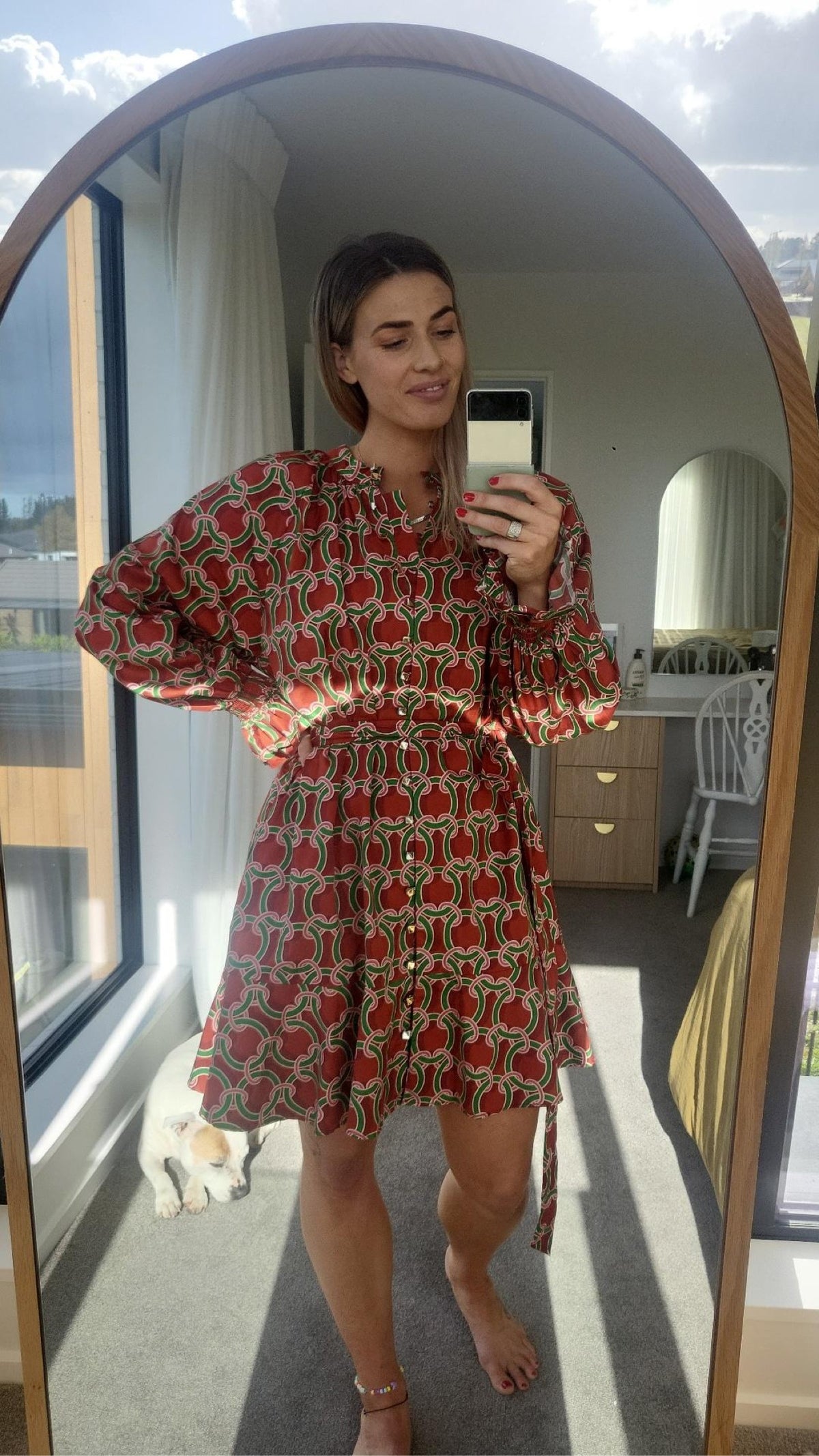 Coop It&#39;s The Thought That Flounce Dress -