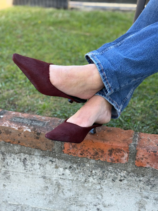 Hael & Jax Pailsey Mule - Shiraz