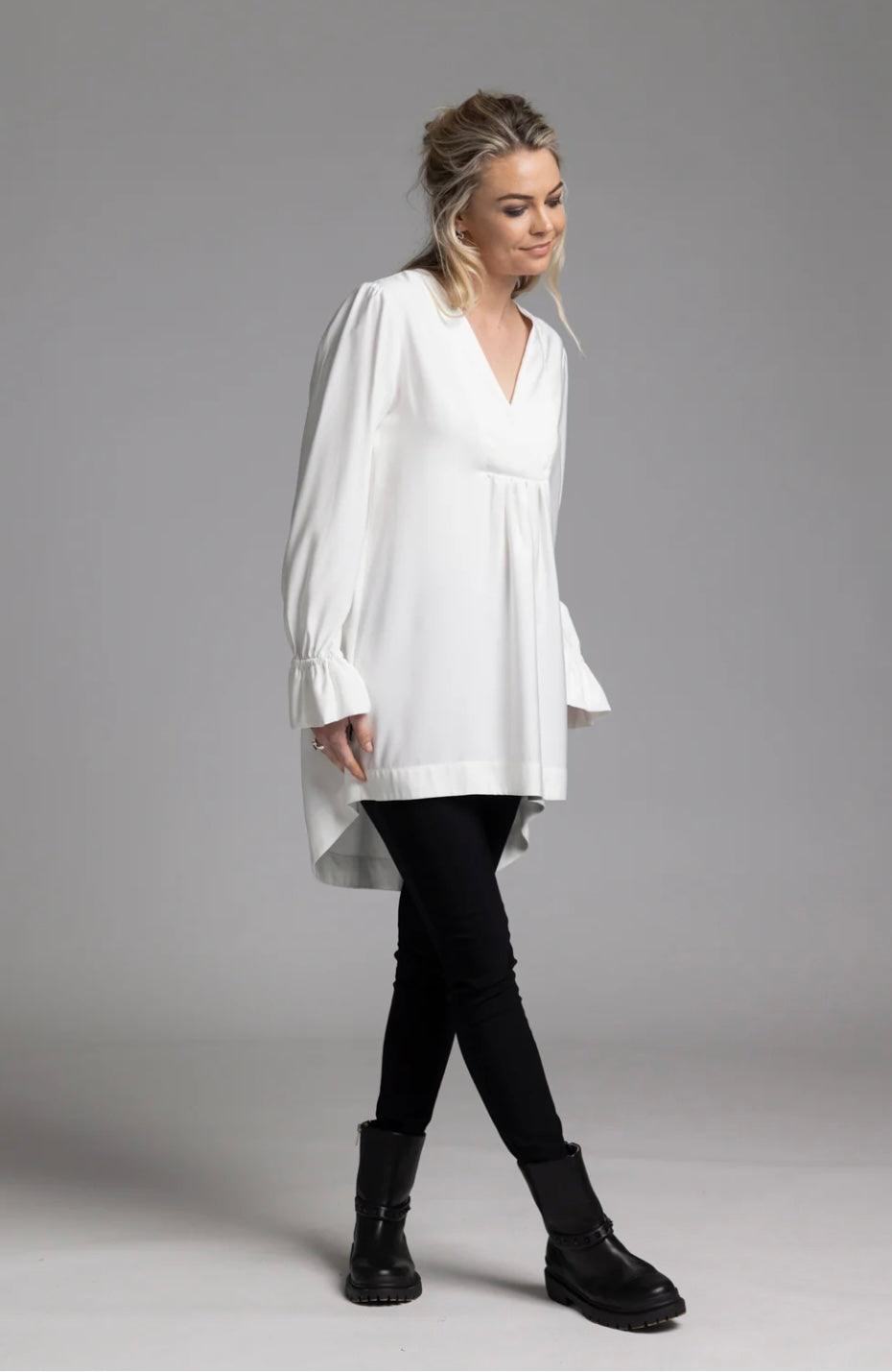 NES Pompei shirt winter white