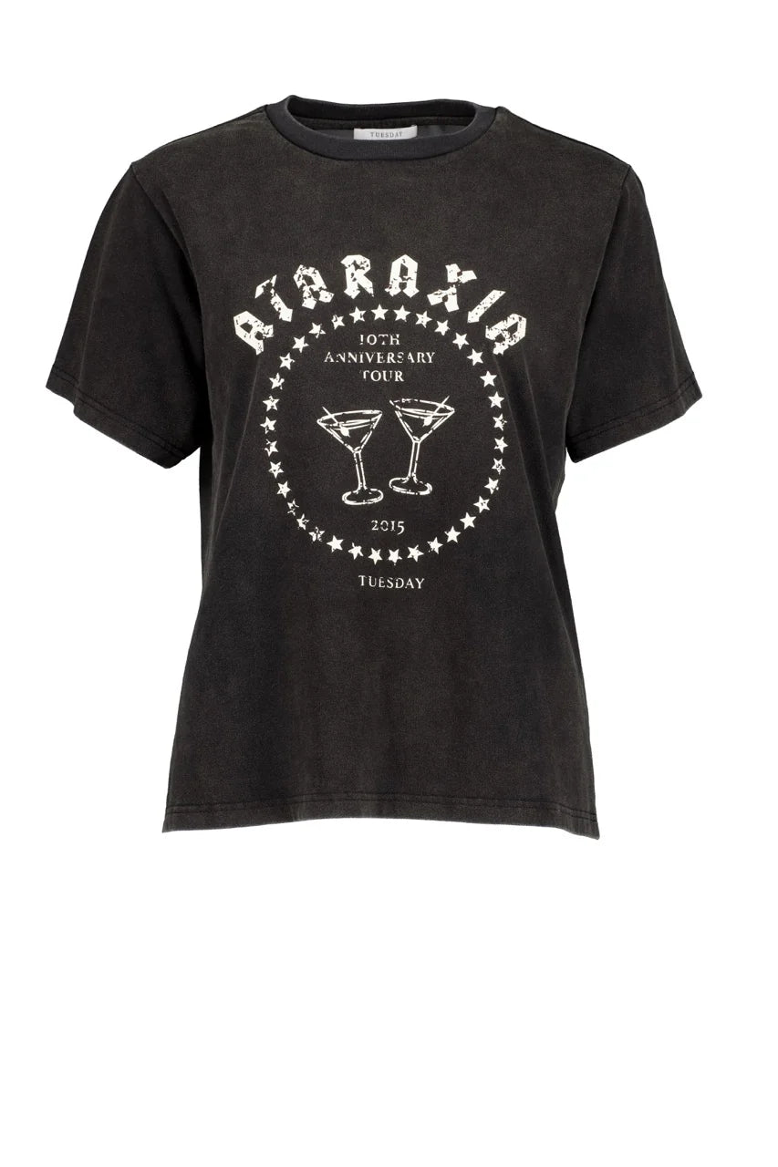 Tuesday Band Tee - Vintage Ataraxia