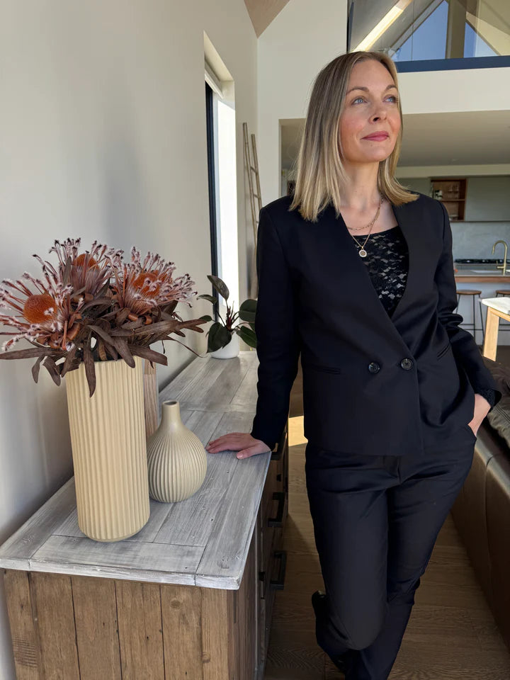 Drama The Label Lillie Blazer - Black