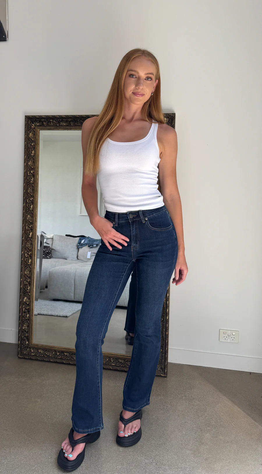 Junkfood Jeans Harri Short Stuff - Dark Blue