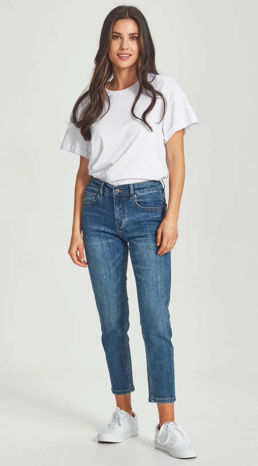 Junkfood Kailey Jeans Short Stuff - Dark Blue
