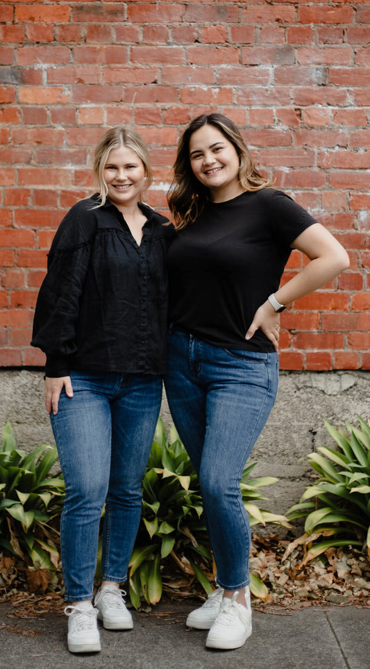 Junkfood Kailey Jeans Short Stuff - Dark Blue