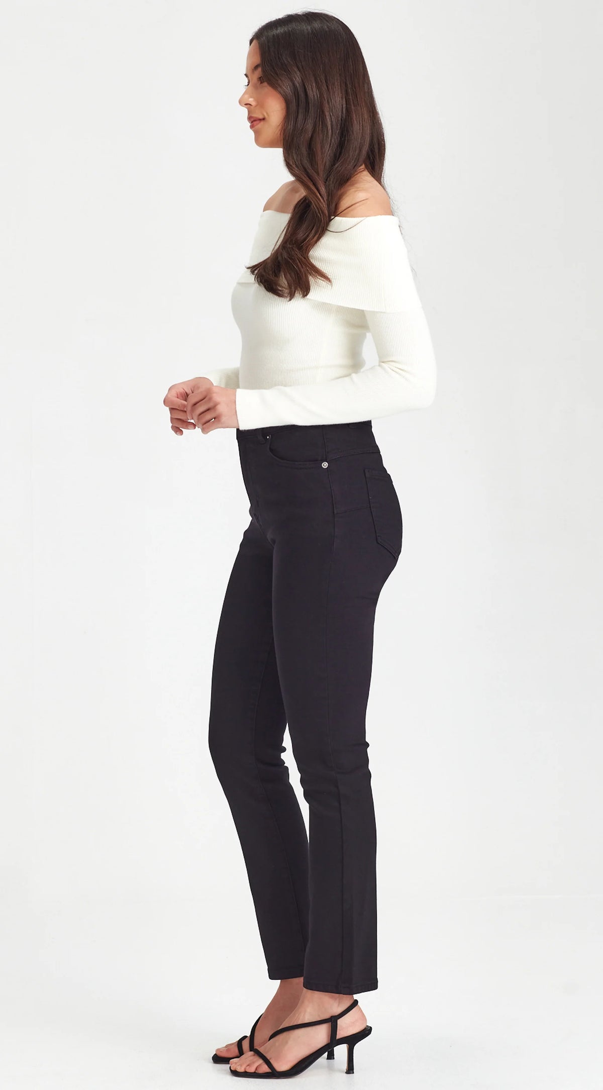 Junkfood Jeans - Peachy Push Up - Black