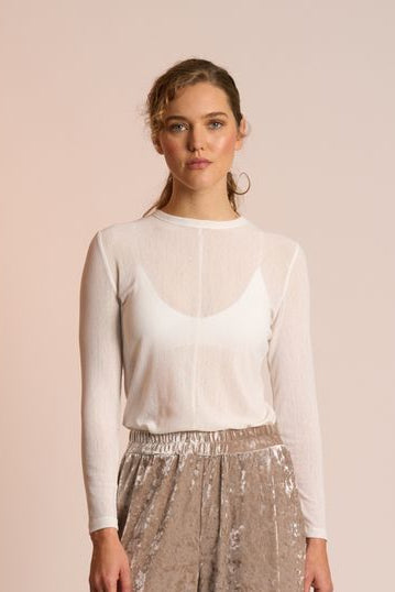 Neris Encore Top - Rice