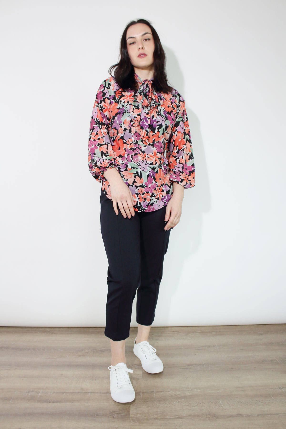 Jaclyn M Emma Bow Blouse