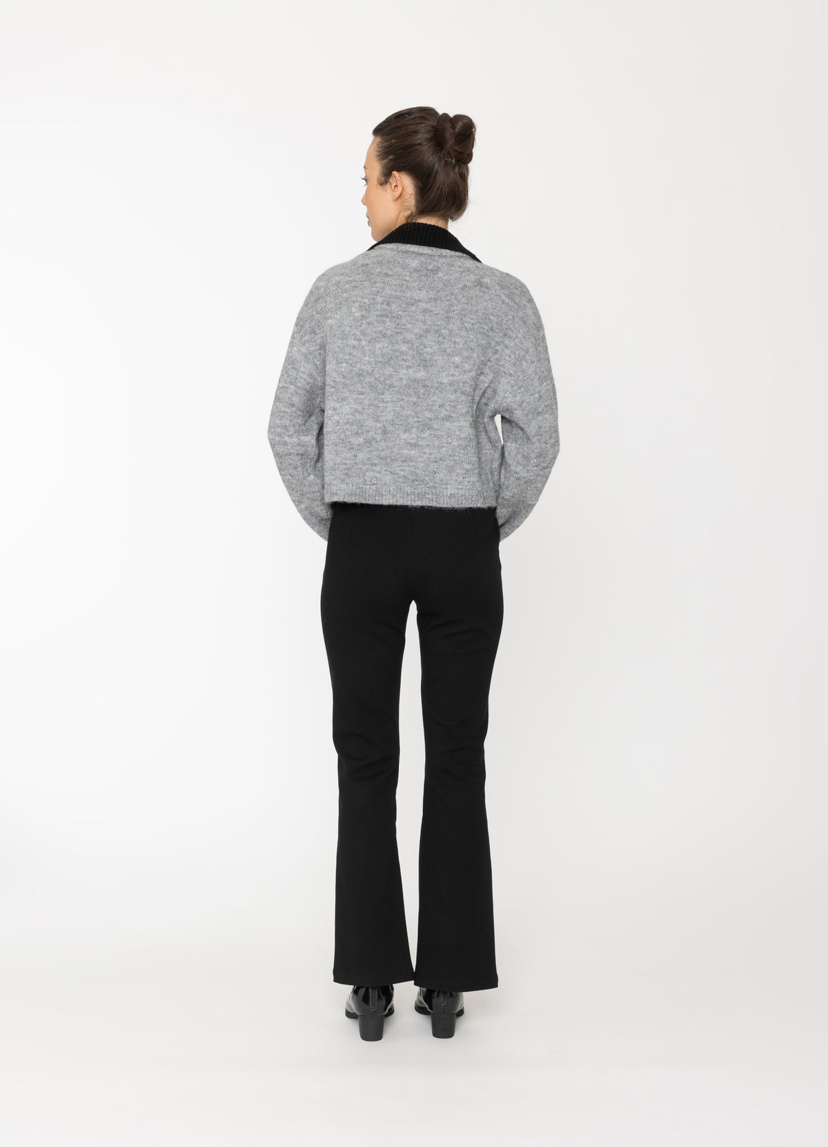 Blacklist Bexi Cardigan - Grey/Black